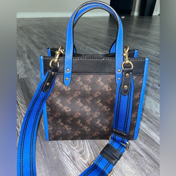 Blue Coach Tote - Picture 2 of 4